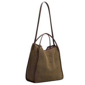 Rag & Bone Summer Passenger Tote In Safari Net